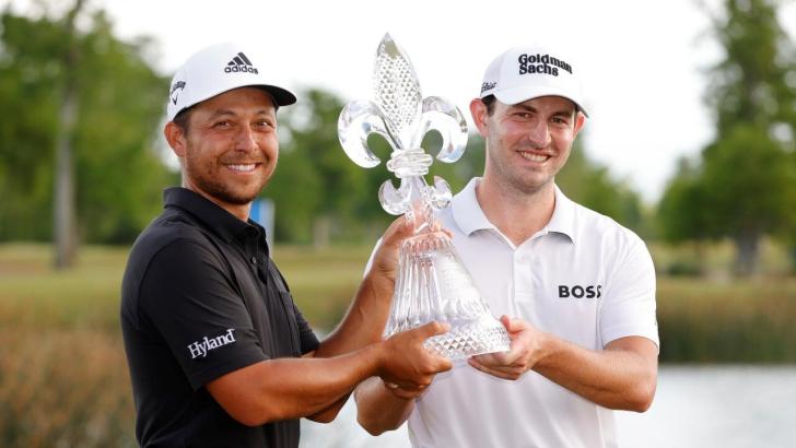 Golfers Xander Schauffele and Patrick Cantlay 